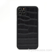 Nouveau Coque de téléphone de protection de la peau de crocodile de luxe